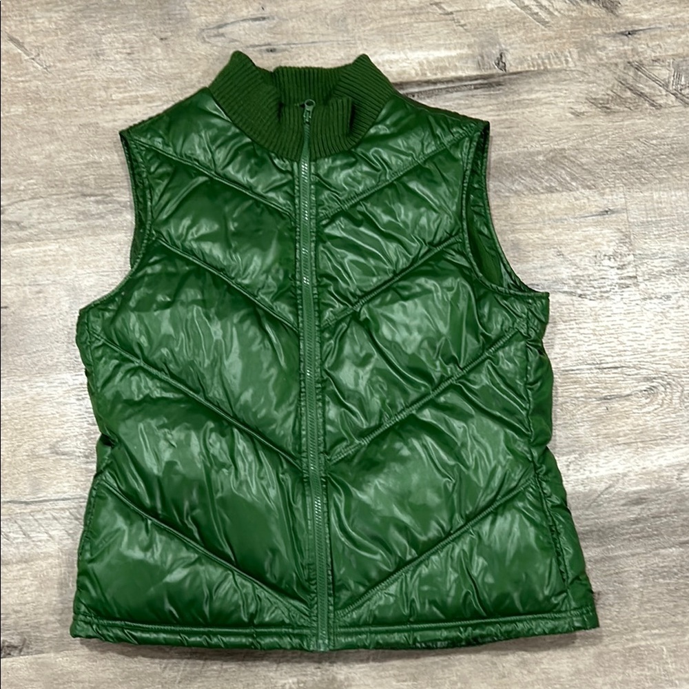 Green Puffer Vest